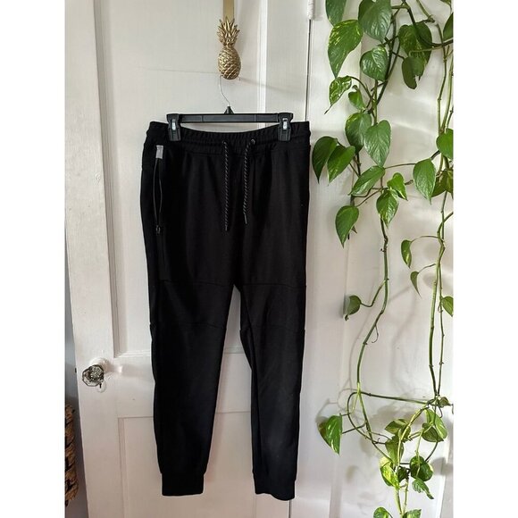 South Pole Men’s size medium black joggers - Picture 1 of 10